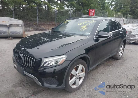 2018 Mercedes-Benz Glc 300 Coupe 4Matic из США, поврежденный, VIN WDC0J4KB0JF297699